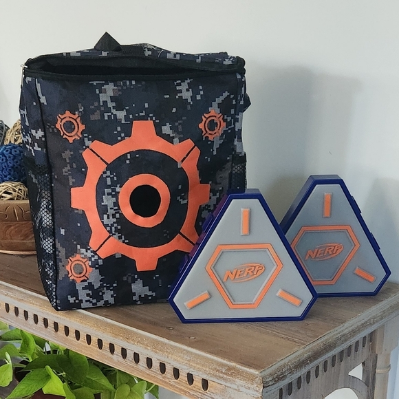 🔫🎯 Nerf Tactical Gear Set – Bag, 2 Flash Strike Targets, & Kids Tactical Vest - Picture 1 of 16